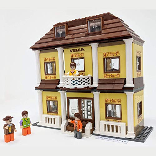 Brixtoys Bay Ausini Villa Mansión Casa con Familia Juego Set Habitaciones Amigos Ciudad Creator Nuevo #B5704