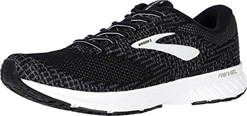 Brooks Revel 3, Zapatillas de Running para Hombre, Negro (Black/Blackened Pearl/White 012), 42 EU