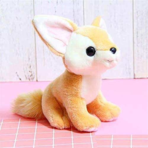 buyaoku Juguetes de Peluche Juguetes de Peluche Muñecos de Peluche Animales de Dibujos Animados Vulpes Zelda Fanny Fox Bebé Cuento para Dormir Amigos Regalo de cumpleaños 1pc