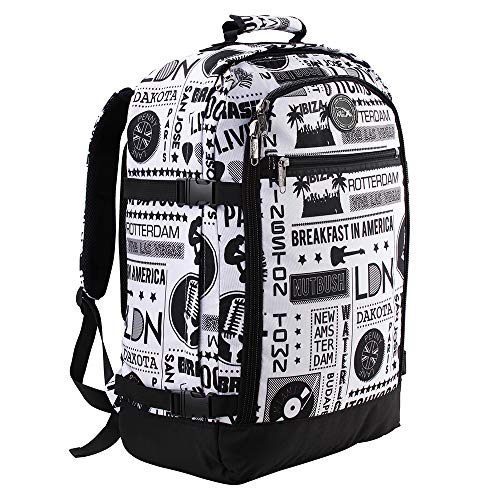 Cabin Max Metz Mochila de Viaje Equipaje de Mano Aprobada para Transporte Aéreo Maleta de Cabina 55x40x20 cm 44 L (Estéreo)