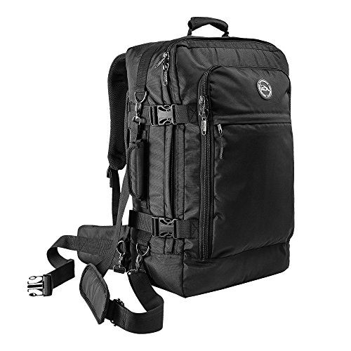 Cabin Max Metz Plus - Maleta de Viaje de Cabina 55 x 40 x 20 cm Mochila y Bolso para Hombro con Espacio para Dispositivos Tecnológicos Aprobada para Vuelo