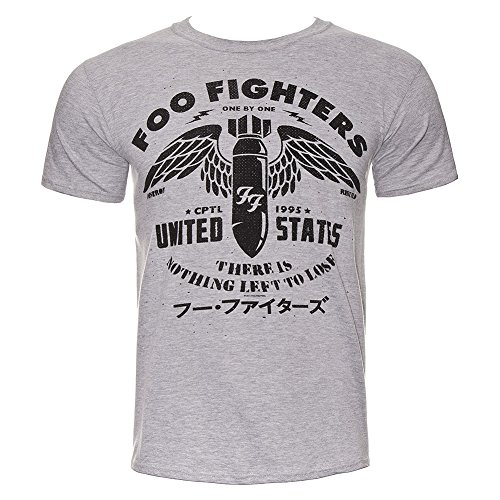 Camiseta misil de Foo Fighters (Gris) - S