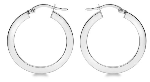 Carissima Gold Pendientes de mujer con oro blanco de 9 K (375/1000)