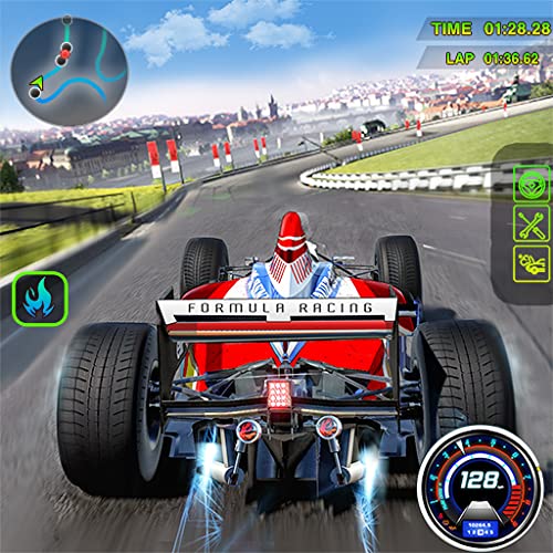 Carreras de fórmula de alta velocidad Extreme Car Stunts - Mega Ramp Impossible Tricky Tracks Xtreme Car Racing Stunts Simulator 2020 - Ultimate Craziest F1 Car Race 3D Fun Games 2020 - Juegos de cond