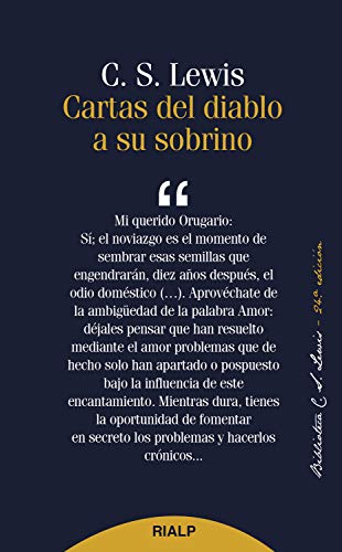 Cartas del diablo a su sobrino (Biblioteca C. S. Lewis nº 1)