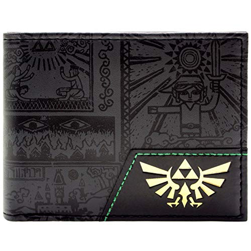 Cartera de Legend of Zelda Hylian héroe del Tiempo Negro