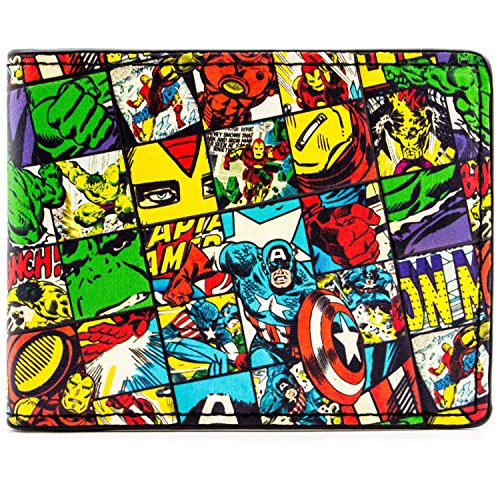 Cartera de Marvel Avengers Caracteres controladas Multicolor