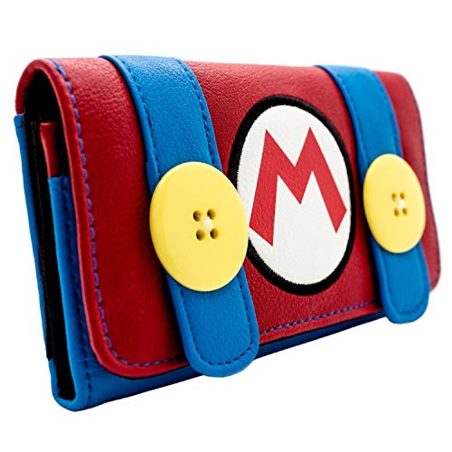 Cartera de Super Mario Bros. Traje de Fontanero Rojo