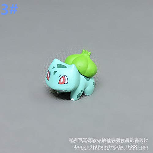 cheaaff Pokemon Original Aller véritable Pikachu Choisir KHA Mini Figurilla d Action Bande dessinée Monstre modèle jouet Pokemon Anime Figure poupée Figurine-3