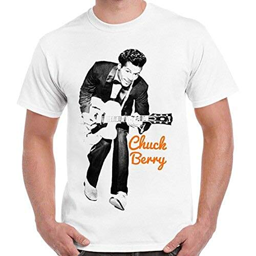 Chuck Berry Guitar Legend Rock N' Roll Retro T Shirt 1156