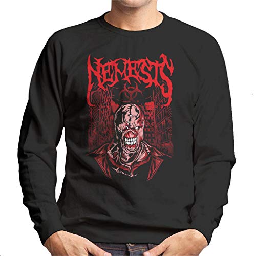 Cloud City 7 Nemesis Gothic Text Resident Evil Men's Sweatshirt