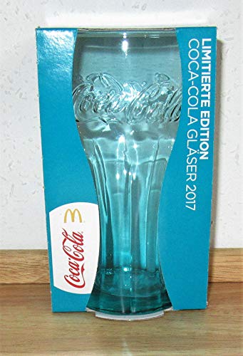 Coca-Cola 2017 / Cristal / Turquesa / Edición Limitada / Mc Donald's