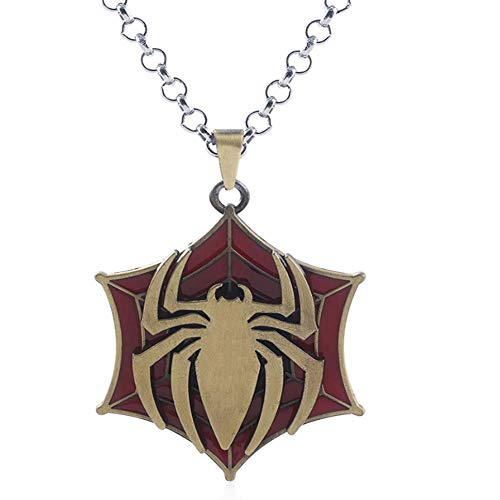 Colgante de Spiderman Giratorio Marvel Spider-Man Heroes Expedición Llavero Collar Colgante Avengers Hermano holandés