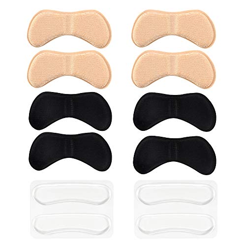 COSYINSOFA 6 pares Heel Pads Almohadillas para talón, forros para el talón Plantillas de zapatos autoadhesivas y adhesivos Protector para el cuidado de los pies