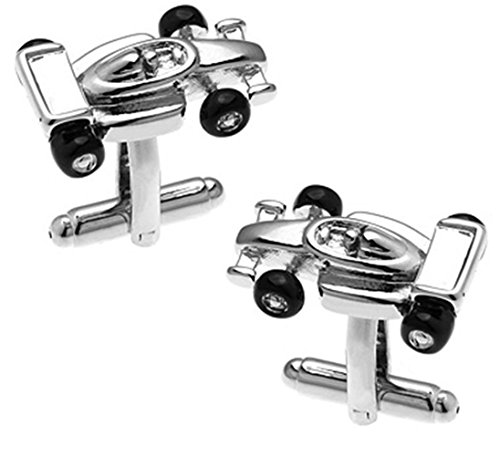 Cufflinks Direct F1 Gemelos de Coches de Carreras Indy Motor para Hombre Gemelos de Regalo por Gemelos DIRECTOS (Gemelos con Caja de Regalo)