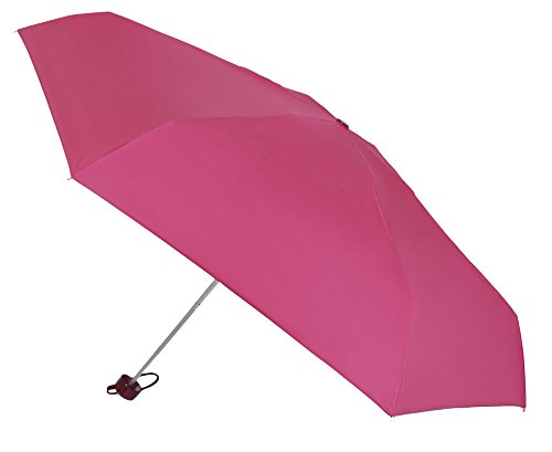 Cuida tu Salud y Protege tu Piel. Nueva colección Paraguas VOGUE® Factor Protección Solar FPS 50+. Bloquea el 98% de los Rayos UVB. Disfruta del Sol sin riesgos. (Fucsia)