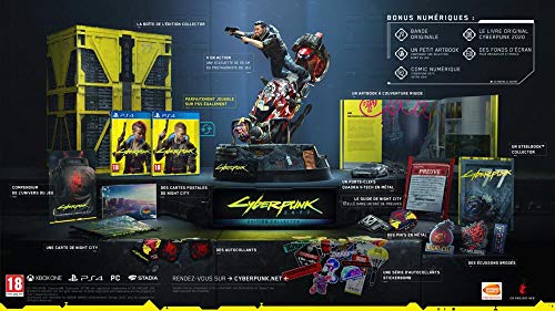 Cyberpunk 2077 Edition Collector - PlayStation 4 [Importación francesa]