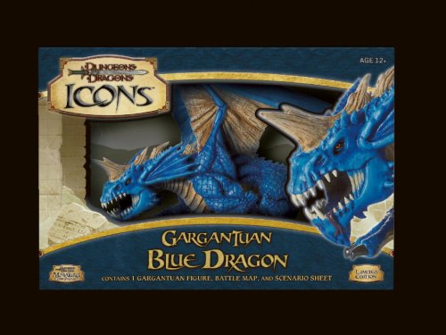 D&d Icons: Gargantuan Blue Dragon (Dungeons & Dragons Icons)