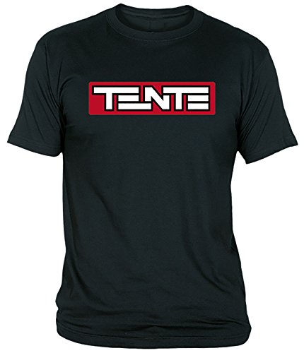 Desconocido Camiseta Tente Adulto/niño EGB ochenteras 80´s Retro (9-11 años, Negro)