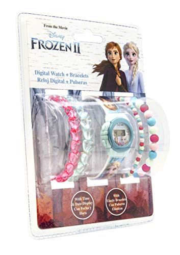 Disney Frozen Reloj Digital para Unisex niños de Automático con Correa en Sintetico 20750
