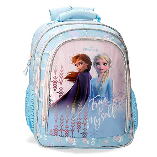 Disney Mochila Frozen True To Myself 38 cm, Azul