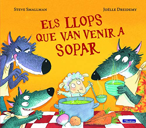 Els llops que van venir a sopar (Contes infantils)