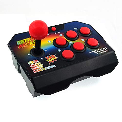 FAJ7G Mini Controlador de Juegos de TV Consola de Juegos clásica 145 en 1 Consola de Juegos de TV clásica de 16 bits Conexión a TV Consola de Videojuegos Mini AV TV Simple