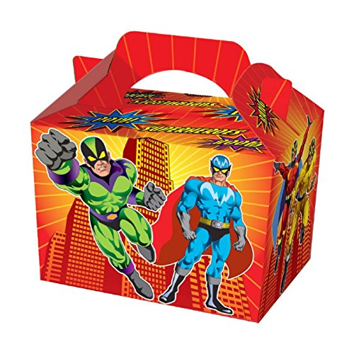 favolose cajas regalo para fiestas o cajas Premio, varios diseño 20 x Superhero