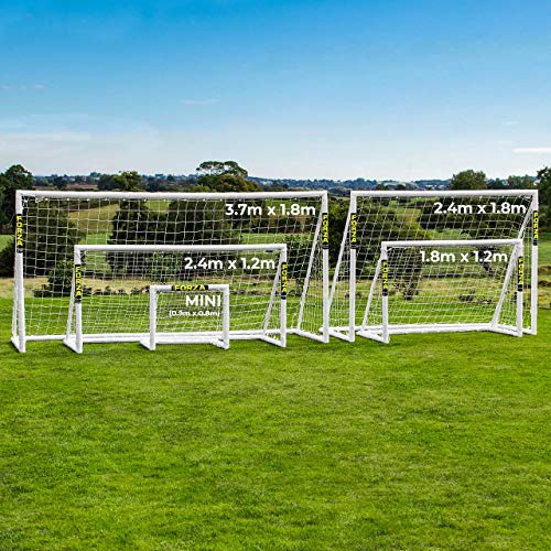 FORZA Portería de Fútbol PVC - Amplia Gama de Tamaños (0,9m x 0,7m)