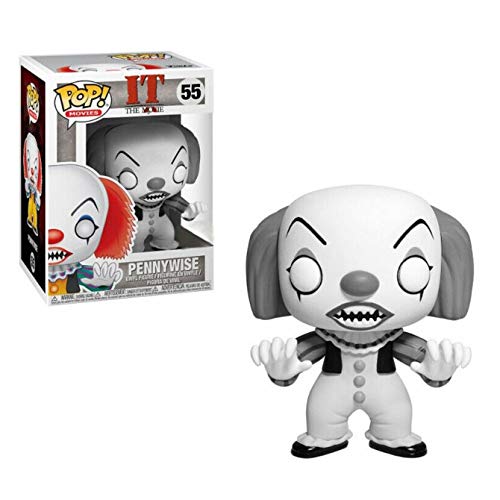 Funko - It Classic-Pennywise Exclusive (Black & White) Figurina, Multicolor, 35158