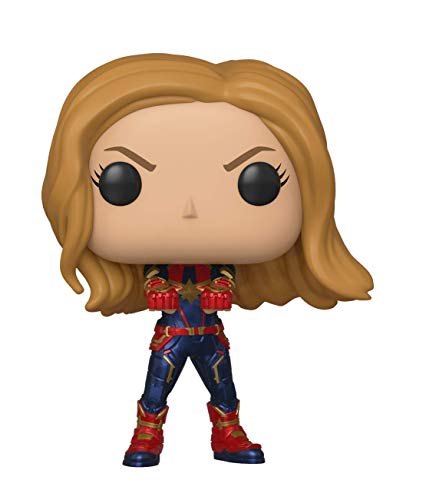 Funko - Pop! Bobble: Avengers Endgame - Captain Marvel Figura Coleccionable, Multicolor (36675)