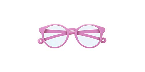 Gafas Filtro Luz Azul para Niños Eco-Friendly. Recicladas y Ecológicas. Forma Redonda. Color Rosa. Gafas Pantalla Ordenador Anti-reflejantes