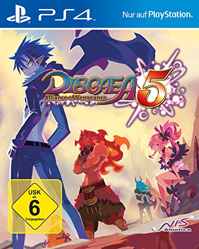 GAME Disgaea 5: Alliance of Vengeance vídeo - Juego (PlayStation 4, RPG (juego de rol), RP (Clasificación pendiente), Soporte físico)