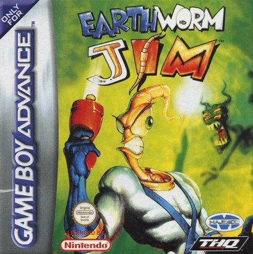 GameBoy Advance - Earthworm Jim 1