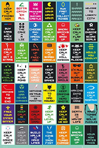 GB Eye LTD, Keep Calm, Gaming New, Maxi Poster, 61 x 91,5 cm