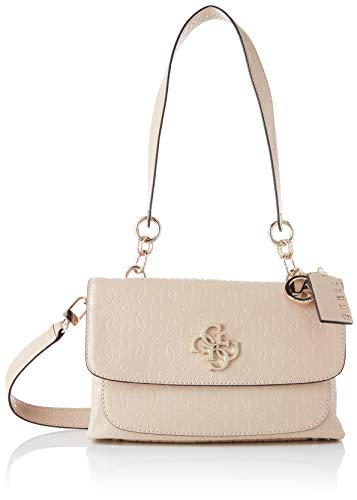 Guess Chic Shine Shoulder Bag, Bags Satchel Mujer, Talla Única Size: Talla única