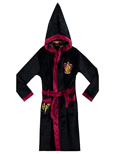 HARRY POTTER - Gryffindor -Bata para niños - Negro 11-12 Años