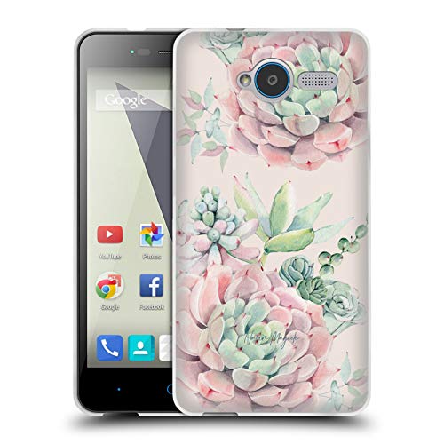 Head Case Designs Oficial Nature Magick Suculentas Rosadas 2 Suculentas Y Cactus En Rosa Carcasa de Gel de Silicona Compatible con ZTE Blade L3