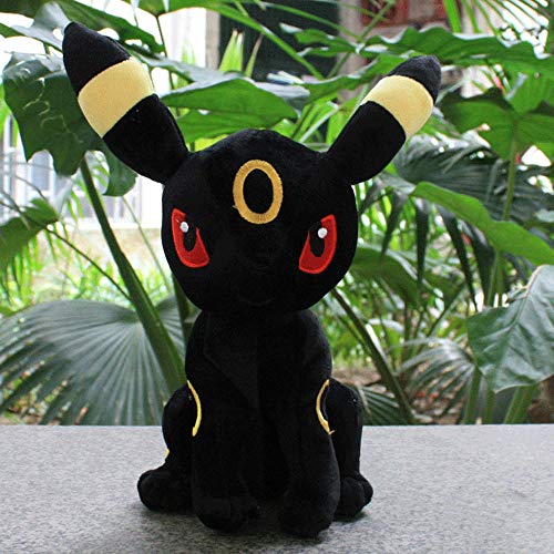 HHtoy 23cm Umbreon Felpa calcula el Juguete de la niñez Anime de Pokémon Eevee Suave Relleno Evolución Edición Figuras de Dibujos Animados muñeca Almohada Regalo