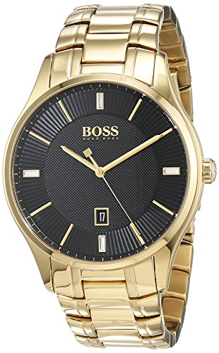 Hugo BOSS Reloj Análogo clásico para Hombre de Cuarzo con Correa en Acero Inoxidable 1513521