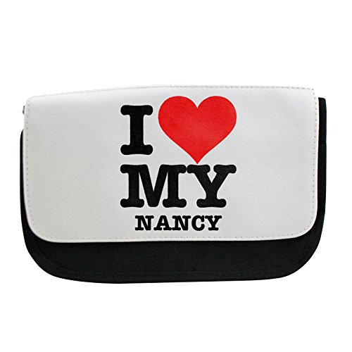 I Love My Nancy estuche, maquillaje bolsa, Multibag