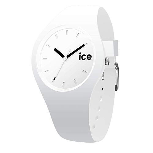 Ice-Watch - ICE ola White Black - Reloj bianco para Mujer con Correa de silicona - 000992 (Small)