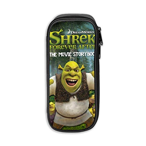 IOPLK HappyTree Shrek 2 Estuche para lápices Estuche para lápices de gran capacidad Estuche para lápices para la escuela Caja de almacenamiento grande con diseño adorable para niños