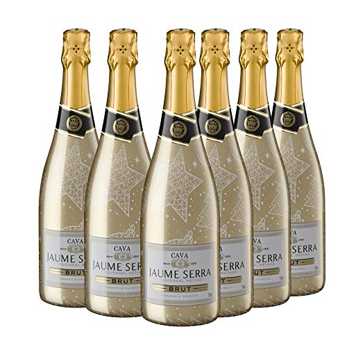 Jaume Serra Cava Brut Especial - Cava Edición Navidad - Caja de 6 Botellas x 750 ml