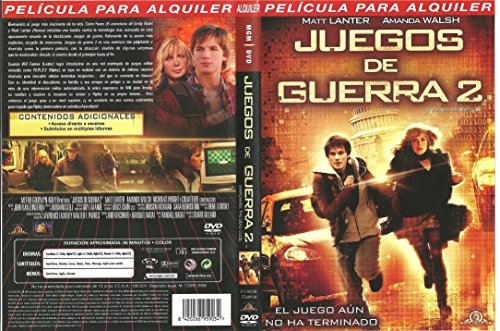 Juegos de Guerra 2 DVD 2008 WarGames 2: The Dead Code