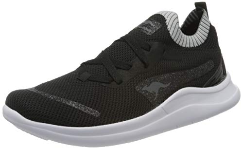 KangaROOS Kg-Limber S Ll, Zapatillas Mujer, Negro (Jet Black/Dk Silver 5006), 40 EU