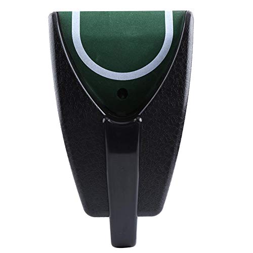 Keenso Taza de putteo automático Golf, Taza de Putter de Golf Interior con función de Retorno automático de la Bola Práctica de devolución automática del hoyo de Golf