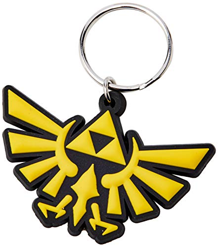 Keychain The Legend Of Zelda - Llavero de Goma Triforce