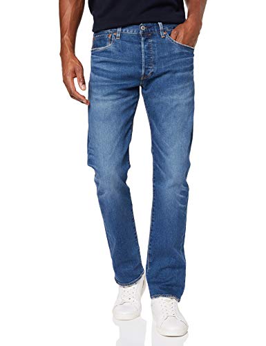 Levi's 501 Original Vaqueros, Key West Sky Tnl, 32W/34L para Hombre