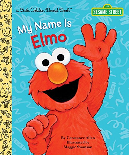 LGB My Name Is Elmo (Sesame Street) (Little Golden Book)